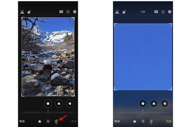 中宁苹果手机维修分享iPhone手机如何使用裁剪功能隐藏照片 